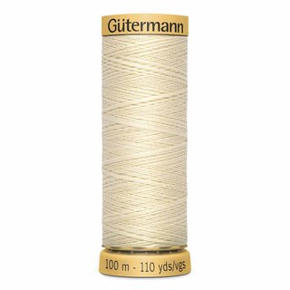 Gütermann Natural 100% Cotton Thread - #1240 Ecru