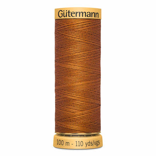 Gütermann Natural 100% Cotton Thread - #1800 Copper