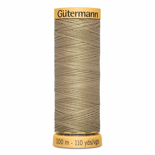 Gütermann Natural 100% Cotton Thread - #2410 Light Brown