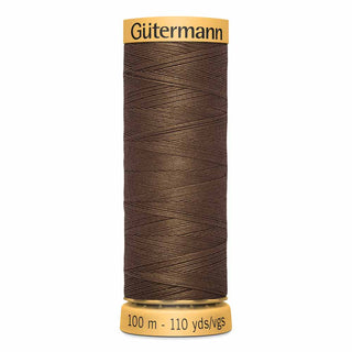 Gütermann Natural 100% Cotton Thread - #3060 Brown