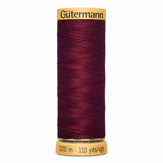 Gütermann Natural 100% Cotton Thread - #4780 Burgundy