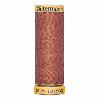 Gütermann Natural 100% Cotton Thread - #4850 Coral Copper