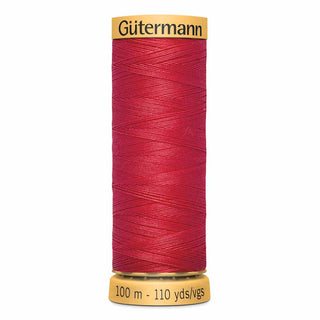 Gütermann Natural 100% Cotton Thread - #4915 Red