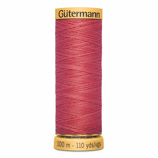 Gütermann Natural 100% Cotton Thread - #4930 Bright Coral