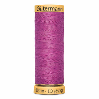 Gütermann Natural 100% Cotton Thread - #5980 Bright Pink