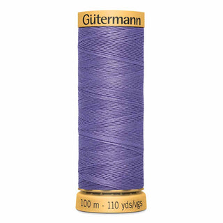 Gütermann Natural 100% Cotton Thread - #6110 Purple