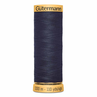 Gütermann Natural 100% Cotton Thread - #6210 Dark Navy