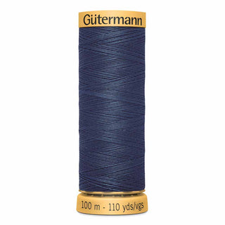 Gütermann Natural 100% Cotton Thread - #6250 English Navy