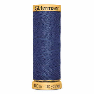 Gütermann Natural 100% Cotton Thread - #6340 Bright Navy