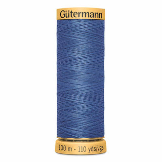 Gütermann Natural 100% Cotton Thread - #6800 Blue