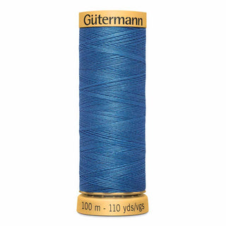 Gütermann Natural 100% Cotton Thread - #7050 Jay Blue