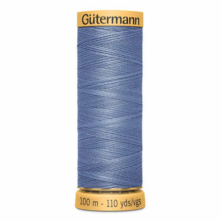 Gütermann Natural 100% Cotton Thread - #7350 Mine Blue