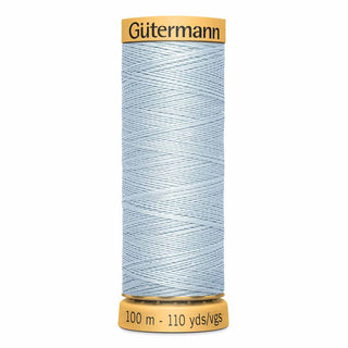 Gütermann Natural 100% Cotton Thread - #7521 Light Blue Dawn