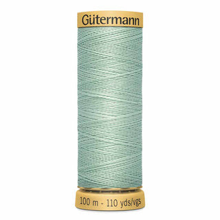 Gütermann Natural 100% Cotton Thread - #7900 Medium Mint Green