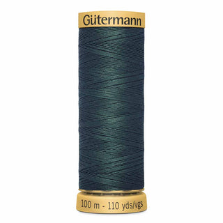 Gütermann Natural 100% Cotton Thread - #8100 Black Forest