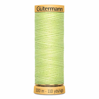 Gütermann Natural 100% Cotton Thread - #8975 Pastel Green