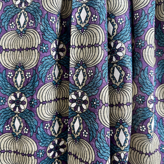 4.9oz Shibui Garden Dobby Cotton - Green/Purple