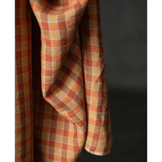 4.7oz Aqua Anzac Stripe Linen