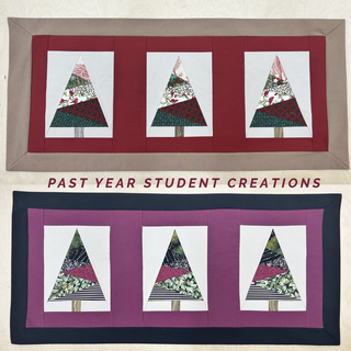 Festive Table Runner - Learn Paper Piecing (Quilting Techniques)