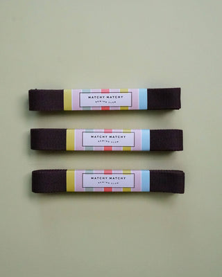 Espresso Webbing: 3 yards