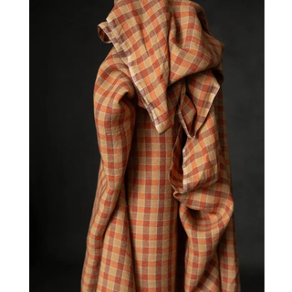 4.7oz Aqua Anzac Stripe Linen