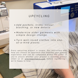 Rework Clinic (Alterations and Upcycling)
