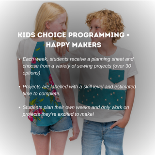 SUMMER SEWING CAMP (7-14 yo)