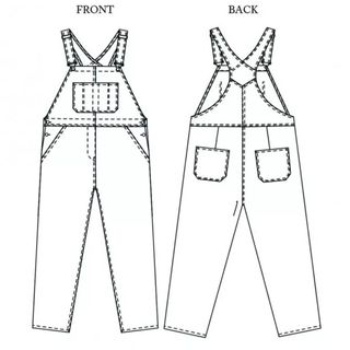 The Harlene Dungarees