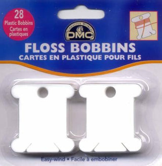 DMC Plastic Bobbins - 28 Pack