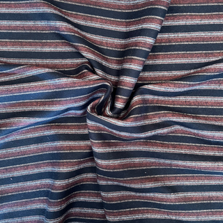 8.7 oz Taos Cotton Flannel Stripes - Cocoa