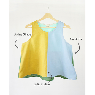 Peplum Split Tank
