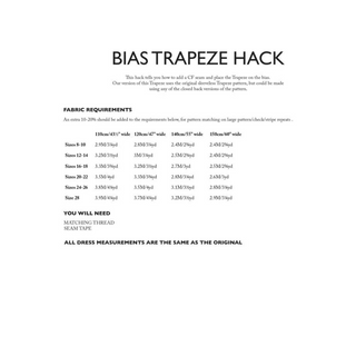 Trapeze Pattern Additions