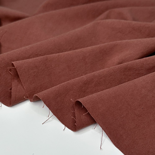 7.1 oz 100% Organic Washed Cotton - Redwood