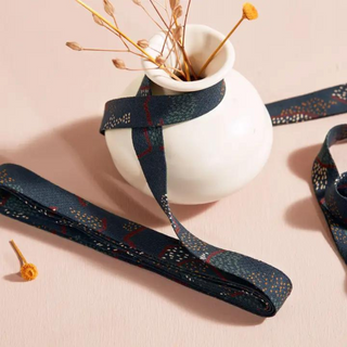 Bias Tape  - Vera Night (3/8 in)