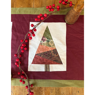 Festive Table Runner - Learn Paper Piecing (Quilting Techniques)