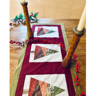 Festive Table Runner - Learn Paper Piecing (Quilting Techniques)