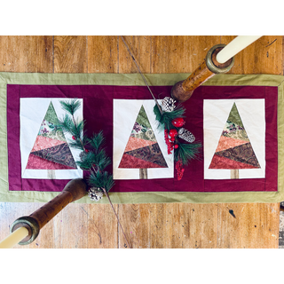 Festive Table Runner - Learn Paper Piecing (Quilting Techniques)