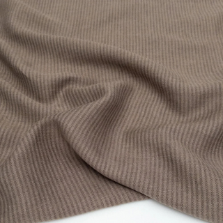 4.5oz Autumn Stripe Linen - Mocha