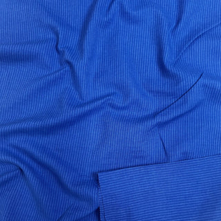 4.1oz Spring Stripe Cotton Blend - Azure