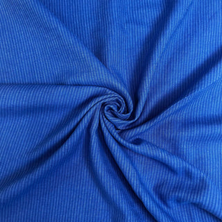 4.1oz Spring Stripe Cotton Blend - Azure