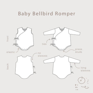 Baby Bellbird Romper