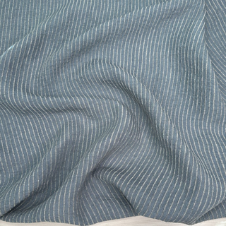 5.3oz Linen Blend Stripe - Dove