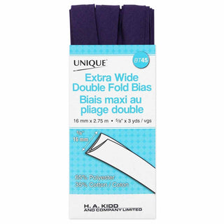 Double-Fold Bias Tape 5/8" (15mm) - Purple