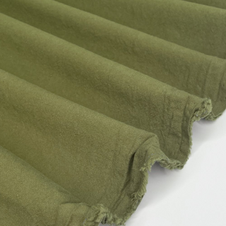 4.7oz Sandwashed Cotton - Moss