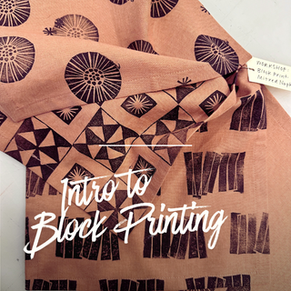 Intro to Block Printing