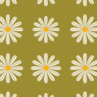 Flower Bloom Canvas - Choose Happy Olive