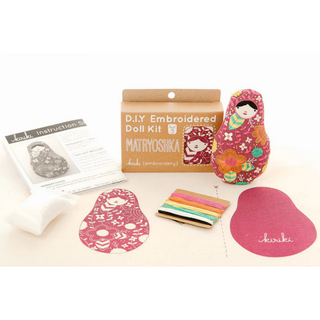 Embroidered Doll Kit Level 3 - Matryoshka