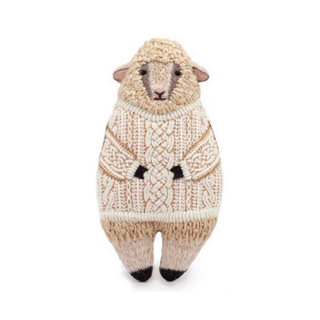 Embroidered Doll Kit Level 3 - Sheep