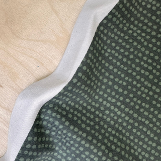 6.2oz Organic Jersey Knit - Dotted Olive