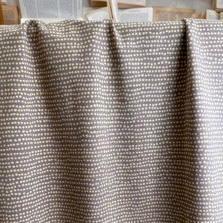 6.2oz Organic Jersey Knit - Dotted Taupe